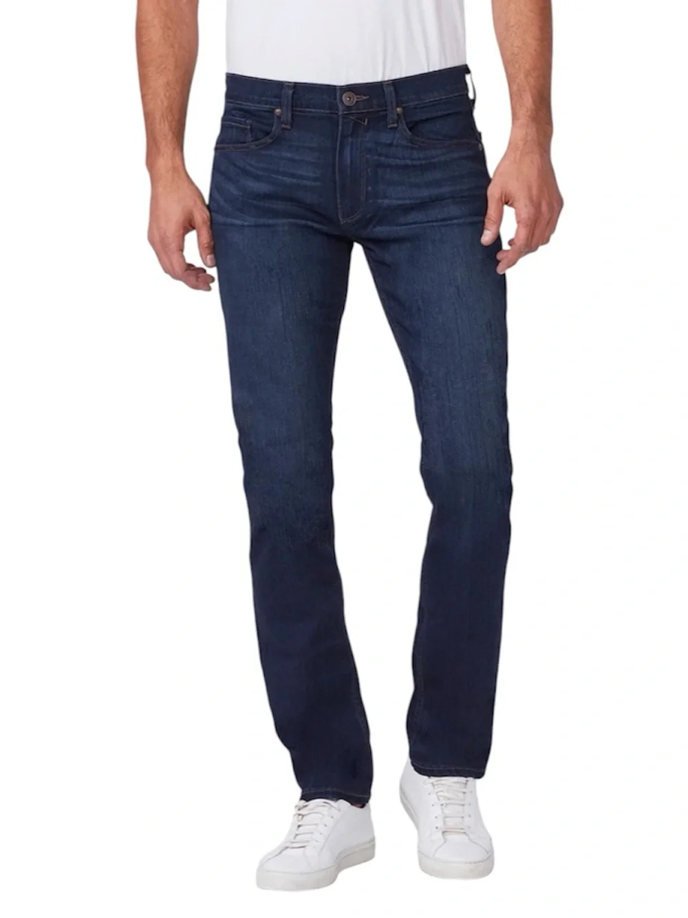 PAIGE Transcend Federal Slim Straight Jean Russ Blue Men's Size 33 x 29 Stretch